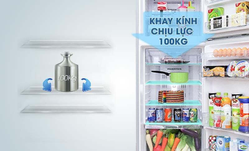 Tủ lạnh 3 cánh Hitachi R- SG32FPGV-GS 315L Inverter