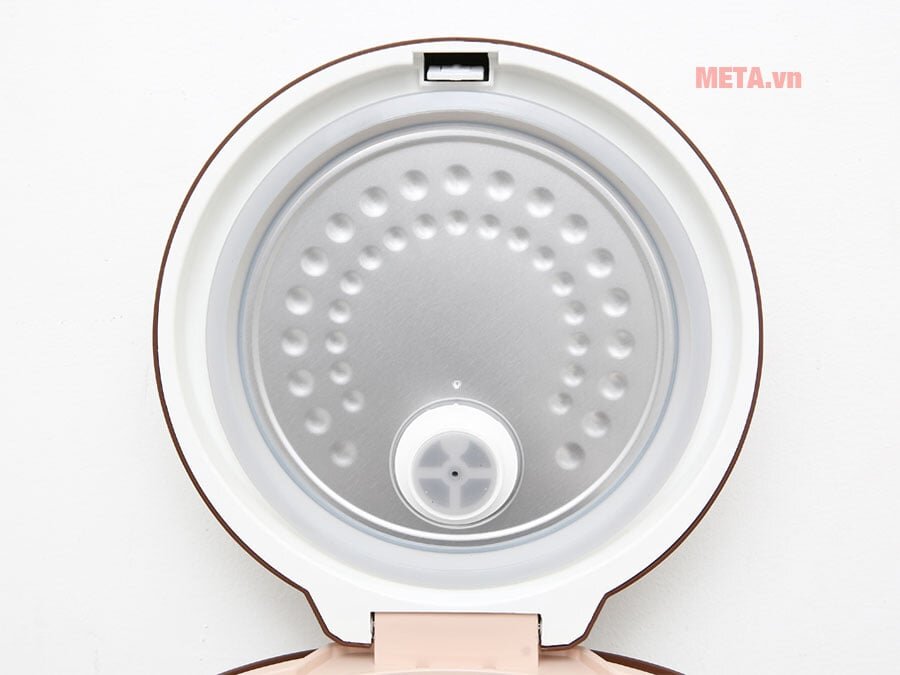 Nắp nồi cơm điện Sunhouse SHD8208C chống đọng nước làm ướt, nhão cơm