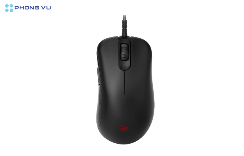 Chuột gaming Zowie EC1-C thiết kế công thái học màu đen mạnh mẽ, ấn tượng