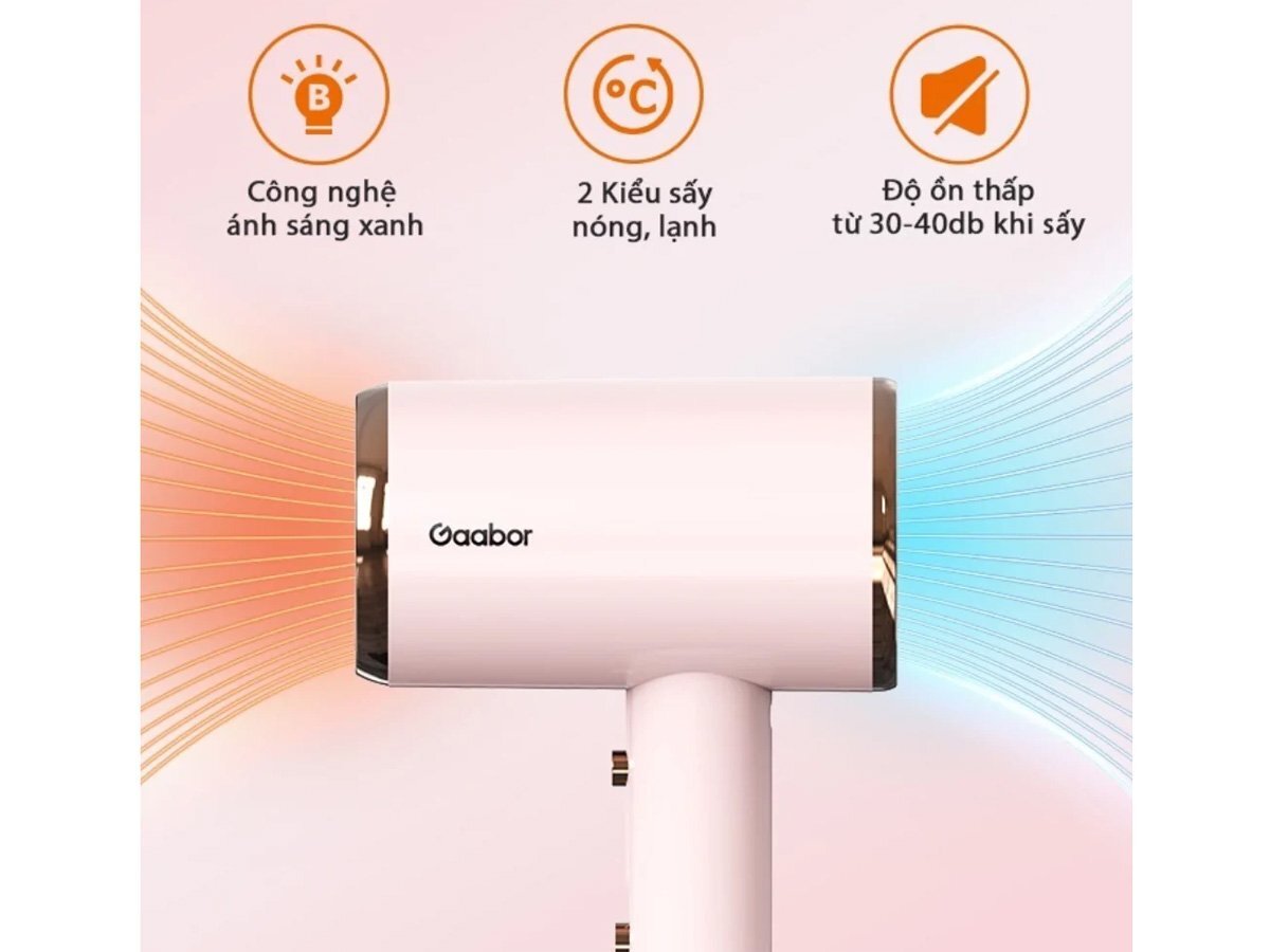Tổng quan về máy sấy tóc Gaabor GHD-N1000D
