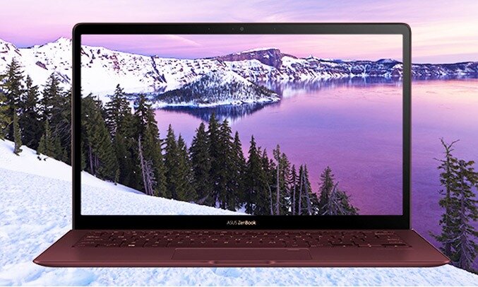 Laptop Asus UX391UA-ET081T (Aluminum Red)- Siêu mỏng