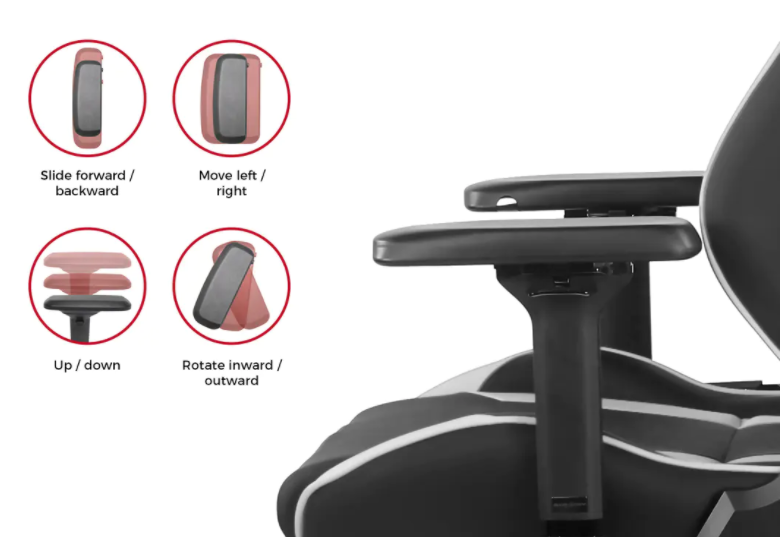 Ghế Game DXRacer G Series GC-G001-NW-B2 (OH/GB001/NW) 3