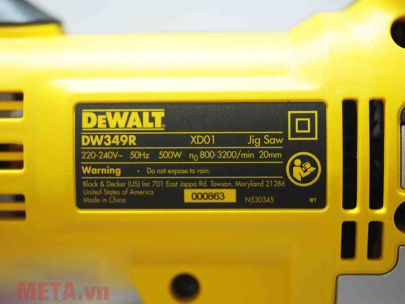 Máy cưa lọng Dewalt DW349R