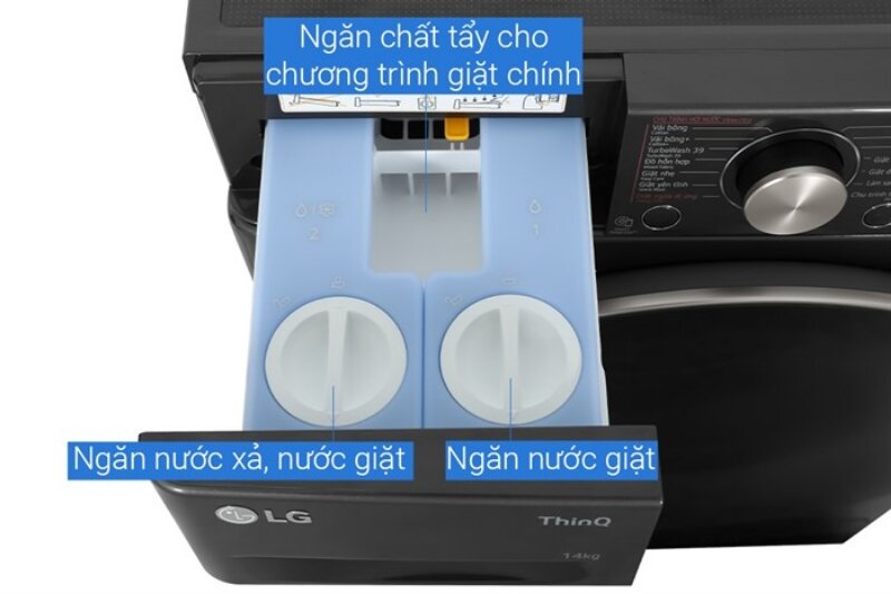Máy giặt LG 14 kg FV1414S3BA tính năng