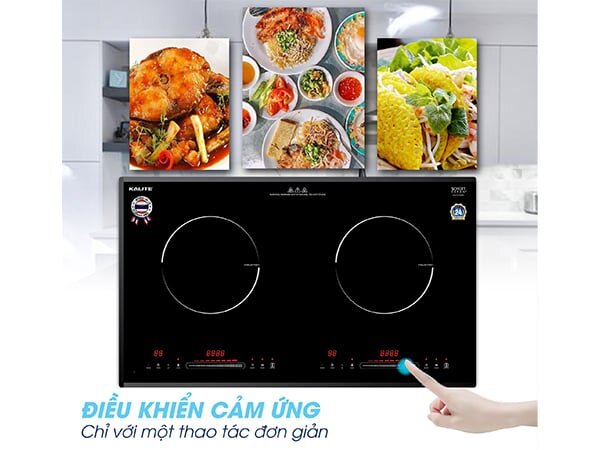 Bảng điều khiển cảm ứng của bếp từ Kalite KL-3900