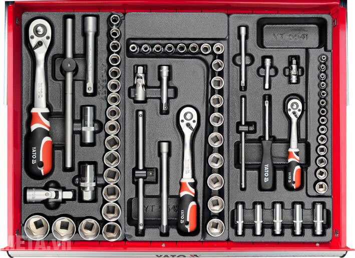 Tủ đồ nghề 6 ngăn 177PCS YT-55300