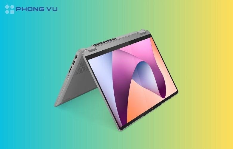 Laptop Lenovo IdeaPad Flex 5 14ABR8 - 82XX00DLVN có màn hình sắc nét hỗ trợ cảm ứng 10 điểm chạm cực tiện lợi