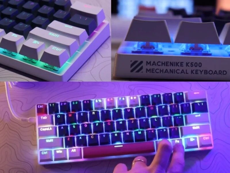 Bàn Phím Cơ có dây Machenike K500-B61 (Hàng không bảo hành) 2