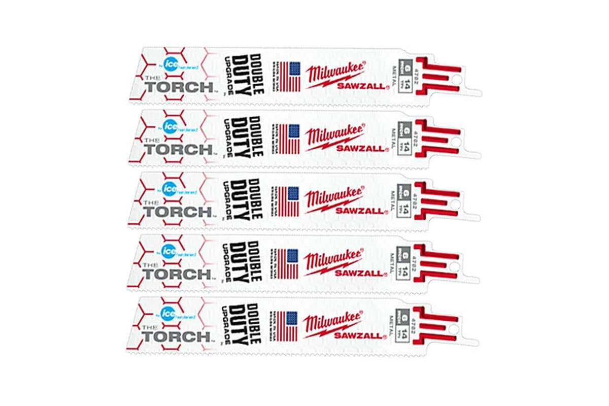 Bộ 5 luỡi cưa kiếm sắt TORCH T14-152.4mm Milwaukee 48-00-4782