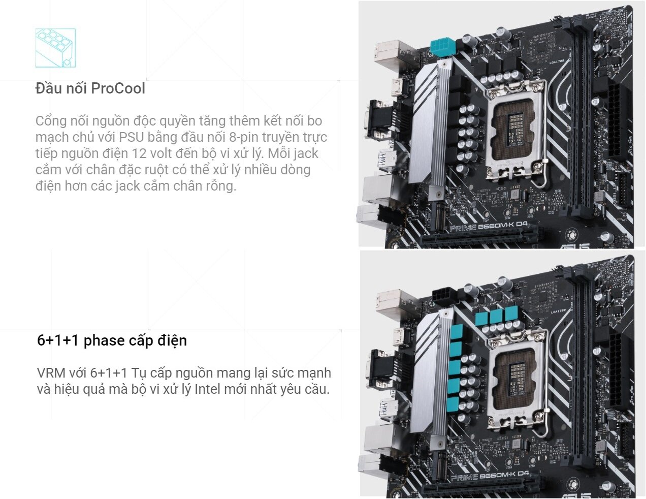 Mainboard Asus PRIME B660M-K D4