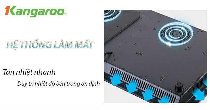 Bếp từ 3 điện từ Kangaroo KG446I