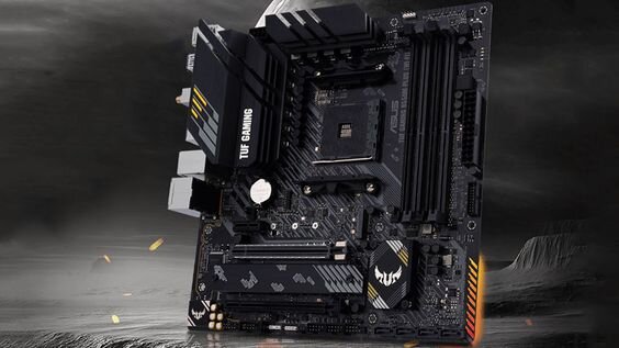 Mainboard Asus TUF GAMING B550 PLUS (ảnh 2)