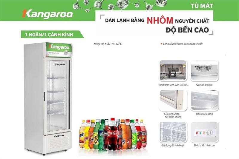 Tủ mát Kangaroo 298L KG298AT