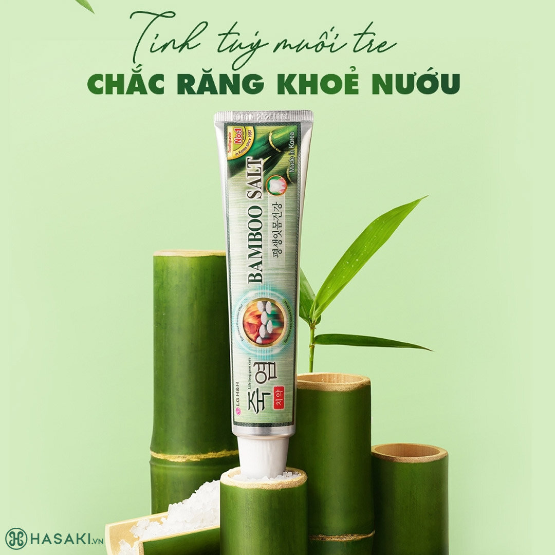 Sản phẩm Kem Đánh Răng Bamboo Salt Muối Tre 140g hiện đã có mặt tại Hasaki