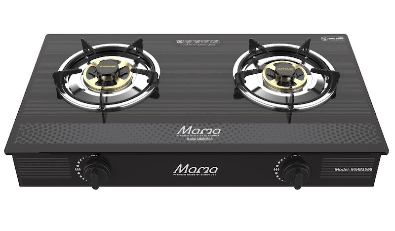 Bếp gas Sunhouse Mama MMB3568 sở hữu thiết kế độc đáo