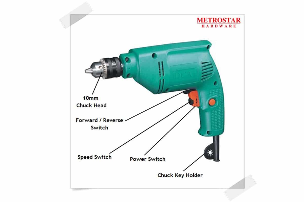 Máy khoan DCA AJZ10A