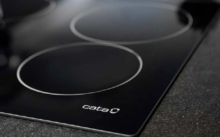 Mặt kính bếp từ âm 4 vùng nấu Cata I 604 B 535.02.201