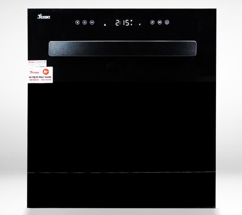 Máy rửa bát Texgio TGWFD78GB sở hữu thiết kế sang trọng