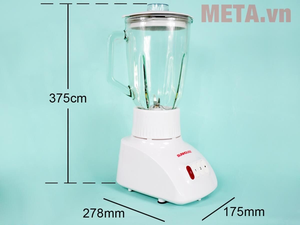 Máy xay sinh tố 3 cối Sunhouse SHD5580