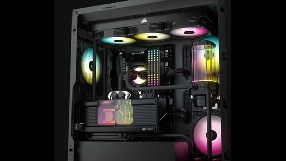 Corsair iCUE 5000X RGB TG Black (Ảnh 7)
