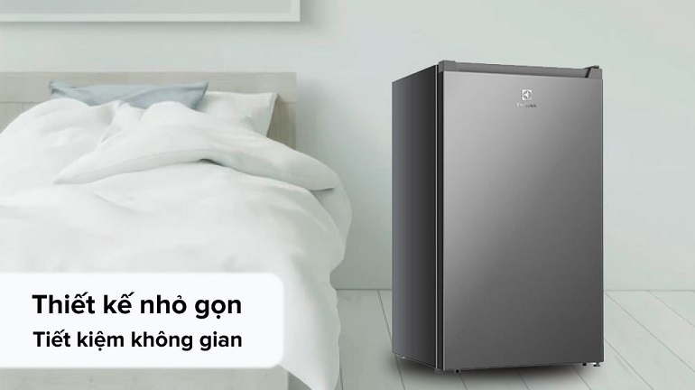 Tủ lạnh Electrolux 94 lít EUM0930AD 2 Thiết kế tủ lạnh Electrolux EUM0930AD nhỏ gọn mà sang trọng
