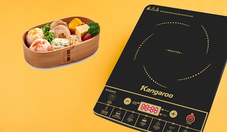 Bếp từ dương 1 vùng nấu Kangaroo KG20IH6 Bếp từ dương 1 vùng nấu Kangaroo KG20IH6