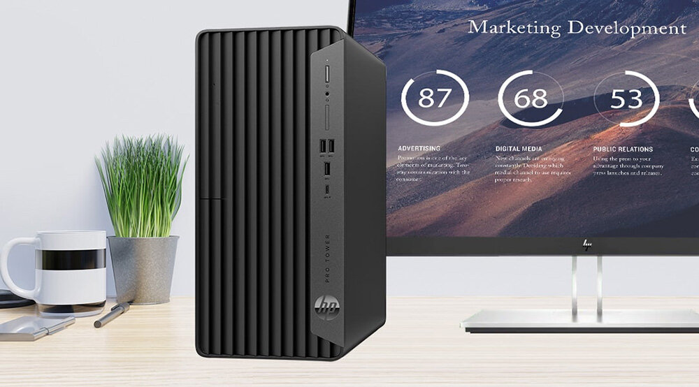 PC HP Pro Tower 400 G9 8U8H0PA (I7 13700/ 16GB/ 512GB SSD/ Wifi + BT/ Key/ Mouse/ Win11)