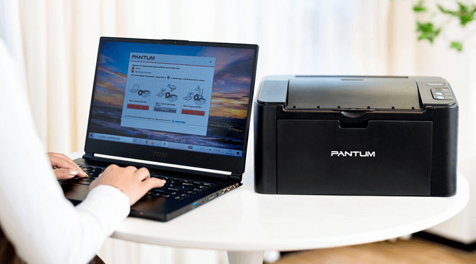 Máy in đơn chức năng Pantum P2516 có giao thức in qua USB 2.0 rất tiện lợi 