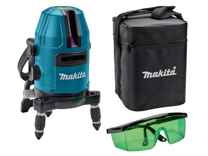 Máy cân mực laser tia xanh dùng pin Makita SK10GDZ  Máy cân mực laser tia xanh dùng pin Makita SK10GDZ