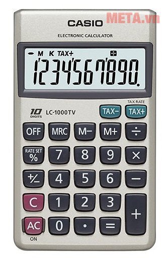 Máy tính bỏ túi Casio LC-1000TV