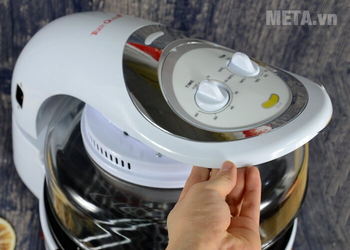 Lò nướng thủy tinh đa năng halogen Tiger Queen MO-02MHG (12 lít)