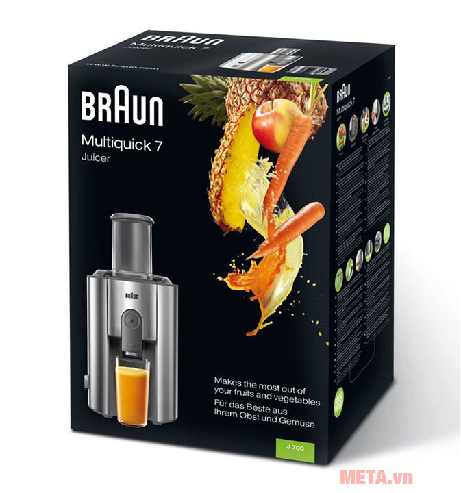 Máy ép trái cây Braun J700 (1000W)