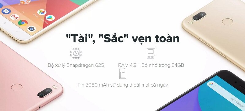 Điện thoại Xiaomi Mi A1 Điện thoại Xiaomi Mi A1