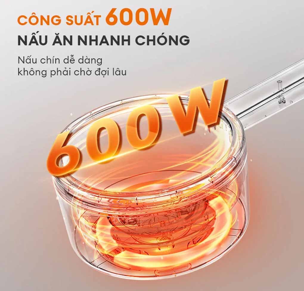Nồi điện đa năng Gaabor GR-N20A công suất 600W