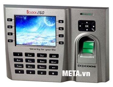 Máy chấm công vân tay và thẻ cảm ứng Ronald Jack IClock 260