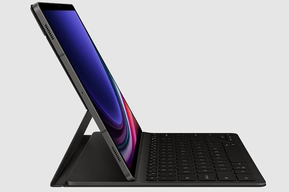 Bao da kèm bàn phím Galaxy Tab S9 Đen - hình 4