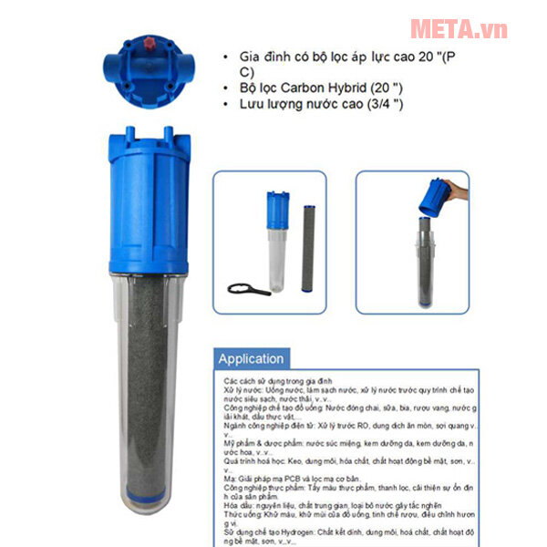 Thiết bị lọc nước toàn ngôi nhà Sonaki WP-700C