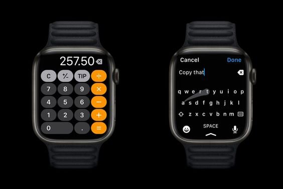 màn hình lớn Apple Watch Series 7 GPS + Cellular 41mm viền thép dây thép