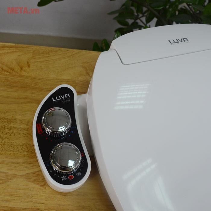 Nắp bồn cầu thông minh Luva Bidet - LB204 (có nóng, lạnh)