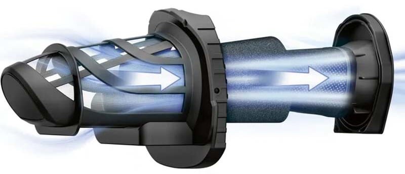 Máy hút bụi cầm tay Bosch BHN16L có hiệu suất làm sạch mạnh mẽ