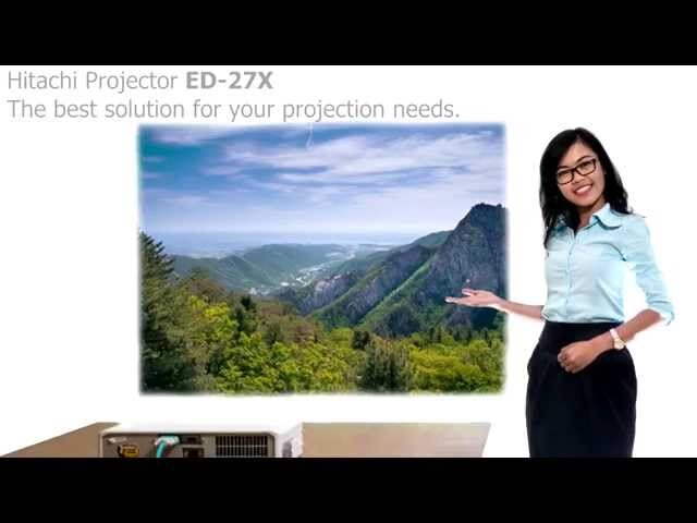Máy chiếu Hitachi ED - 27X Máy chiếu Hitachi ED - 27X