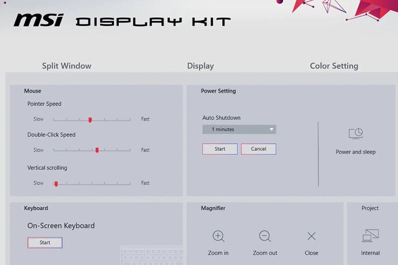 Màn hình MSI Pro MP225V điều chỉnh dễ dàng