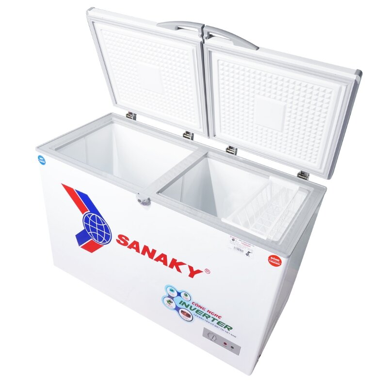 Tủ đông Sanaky inverter 2 ngăn 360 lít VH-3699W3