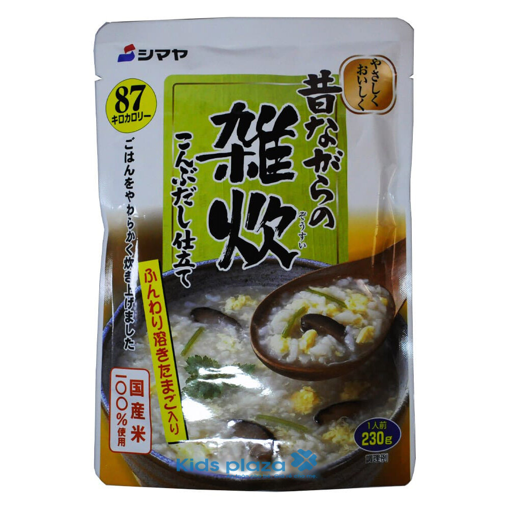  Cháo Shimaya ăn liền nấm, tảo bẹ 230g