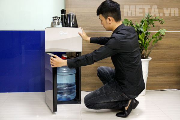 Cây nước nóng lạnh kết hợp bàn pha trà, cafe FujiE WD1170E Cây nước nóng lạnh kết hợp bàn pha trà, cafe FujiE WD1170E