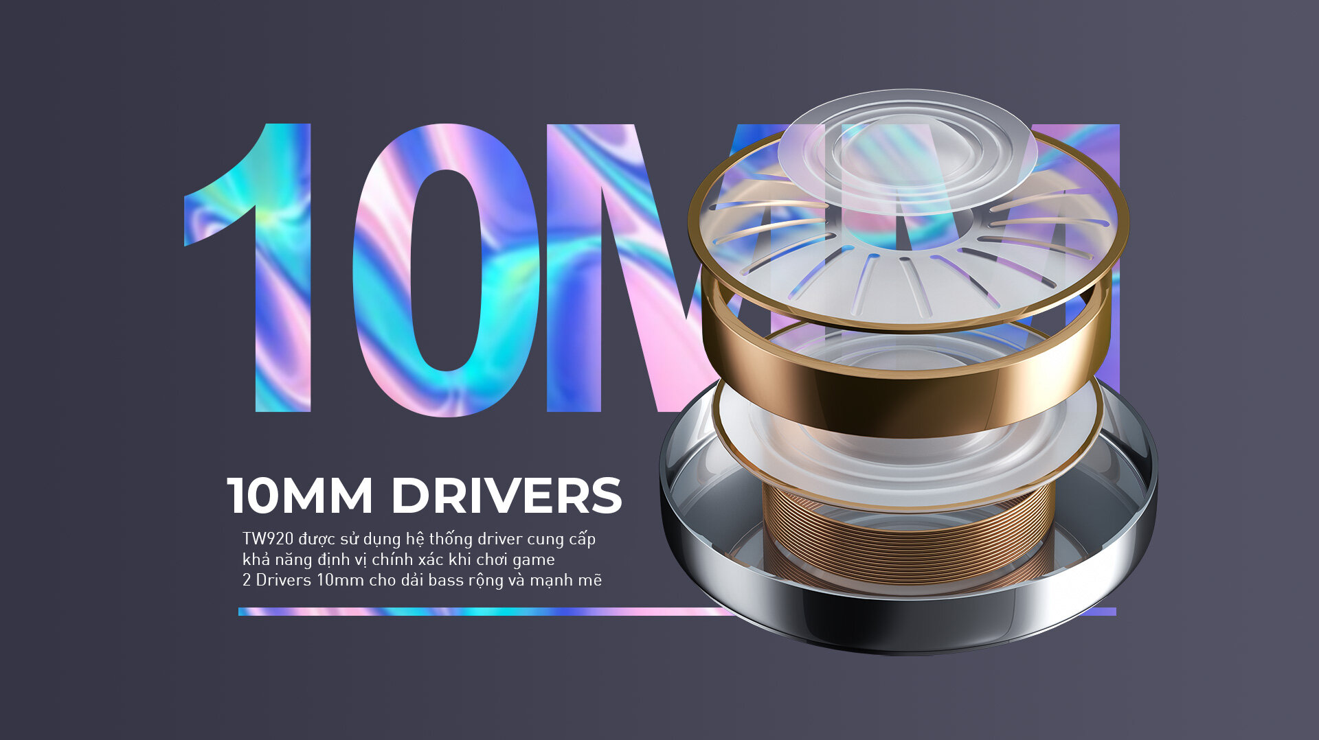 Tai nghe Bluetooth True Wireless Havit TW920 Đen