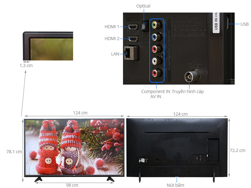 Smart Tivi LG 55 inch 55UF680T