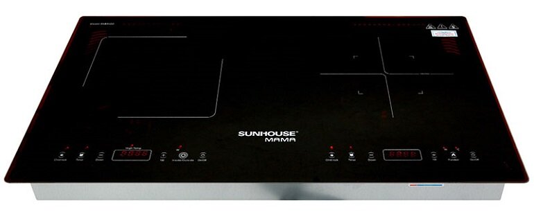 Bếp từ âm 2 vùng nấu Sunhouse SHB-9100V