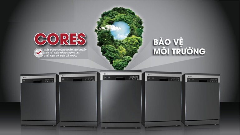 Cores BE-14FB21 có khả năng tiết kiệm điện hiệu quả, hoạt động êm ái