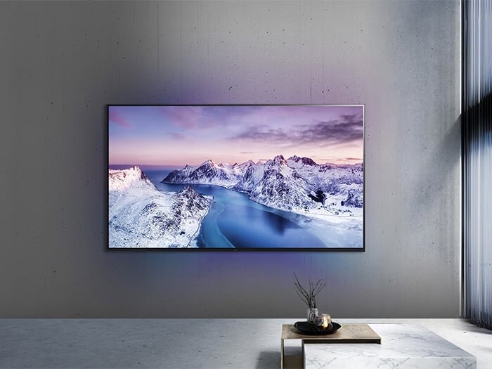 Tivi có thiết kế hiện đại chắc chắn 